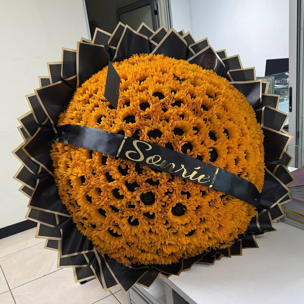 Ramo Buchon de 200 Girasoles