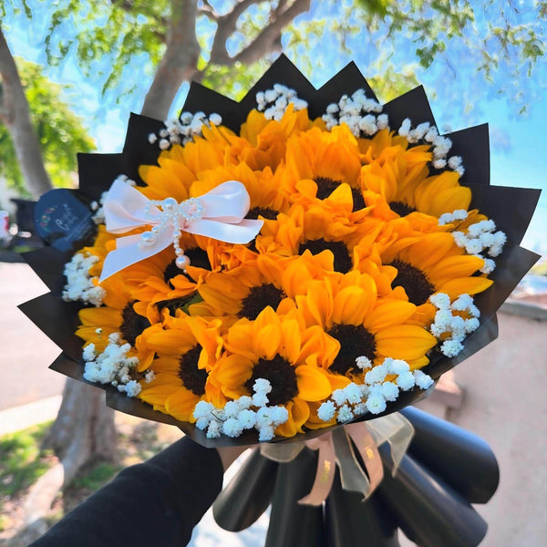 Ramo buchon 15 Girasoles